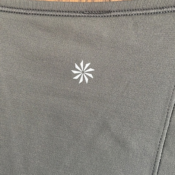 Athleta Army Green Foothill Split Back Tank Top M - Picture 6 of 8